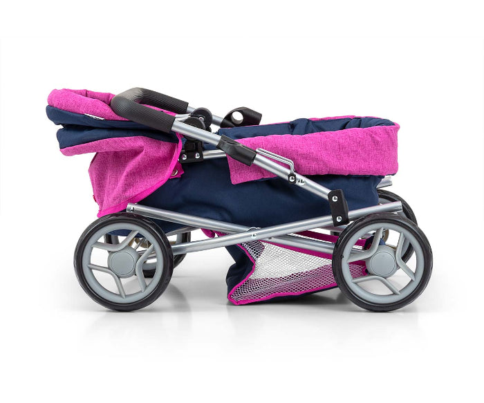 Carrinho de Bonecas Milly Mally Alice Prestige Navy