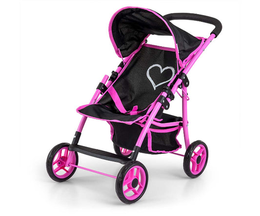 Carrinho de Bonecas Milly Mally Natalie Prestige Black