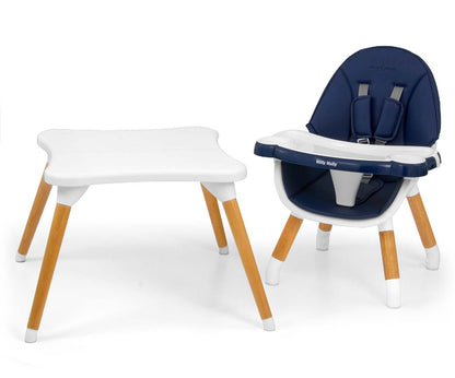 Cadeira da Papa 2 em 1 Milly Mally Malmo Navy
