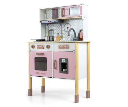 Cozinha de madeira Milly Mally Bjorn Pink