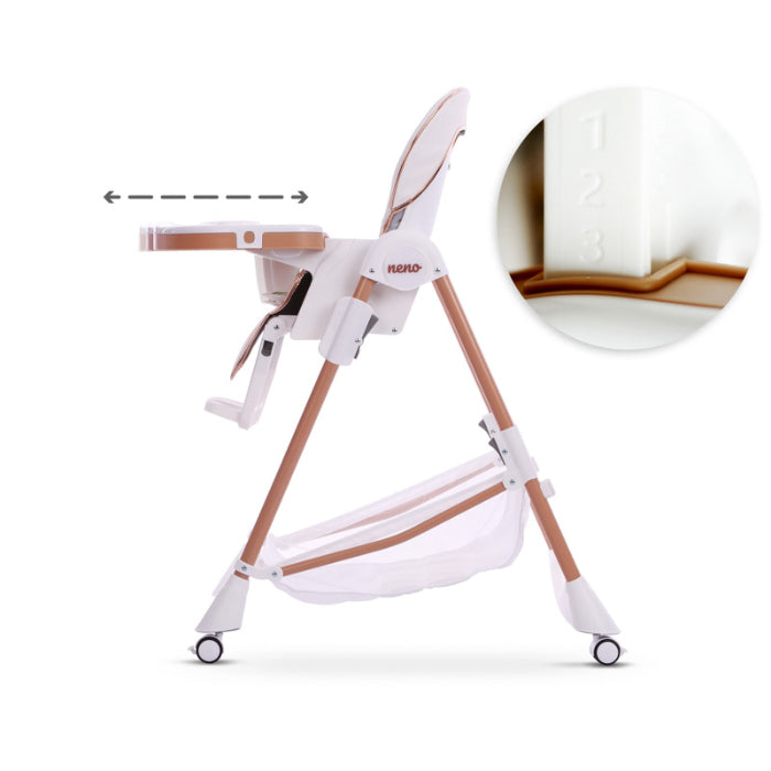 Cadeira da papa até 9 kg NENO Sedi Grey