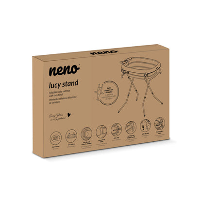 Banheira dobrável com suporte NENO Lucy Stand