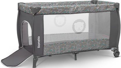 Lionelo - Cama de viagem Sven Plus Grey Scandi