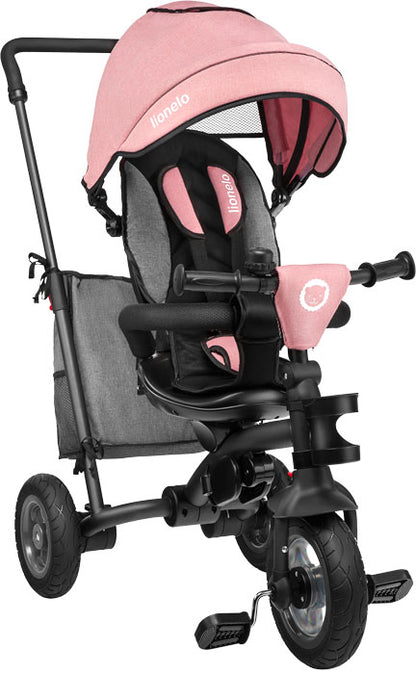 Lionelo - Carrinho de passeio 2 in 1 e triciclo Tris Candy Rose/Grey