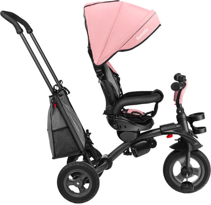 Lionelo - Carrinho de passeio 2 in 1 e triciclo Tris Candy Rose/Grey