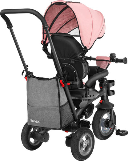 Lionelo - Carrinho de passeio 2 in 1 e triciclo Tris Candy Rose/Grey