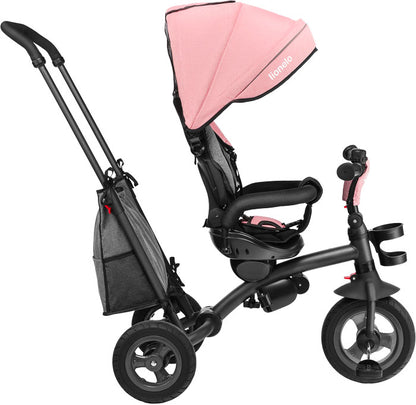 Lionelo - Carrinho de passeio 2 in 1 e triciclo Tris Candy Rose/Grey