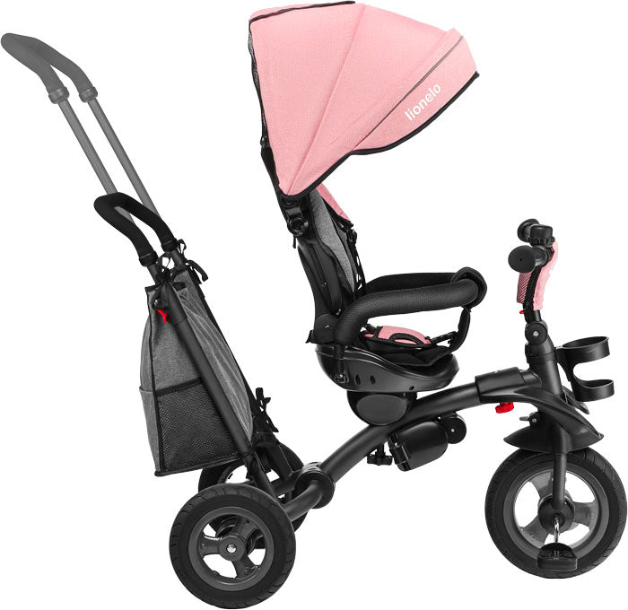 Lionelo - Carrinho de passeio 2 in 1 e triciclo Tris Candy Rose/Grey