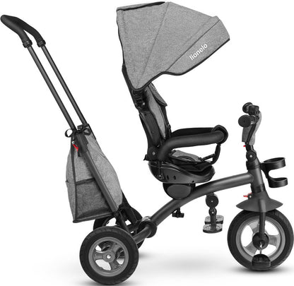 Lionelo - Carrinho de passeio 2 in 1 e triciclo Tris Stone Grey