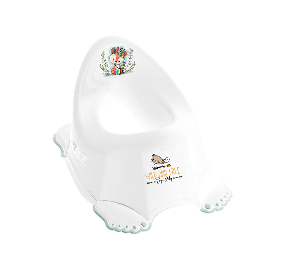 Bacio anti-derrapante B.Active Wild & Free Little Fox White/Green com música