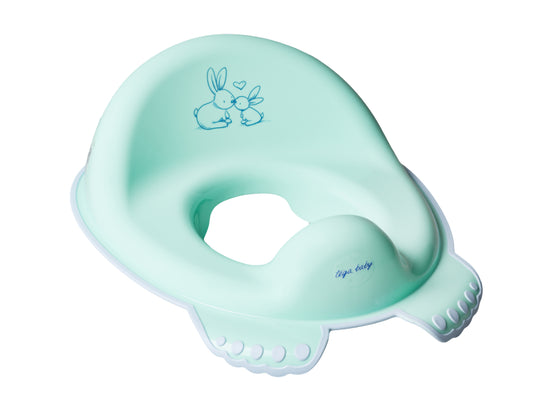 Redutor de sanita anti-derrapante B.Active Little Bunnies Green