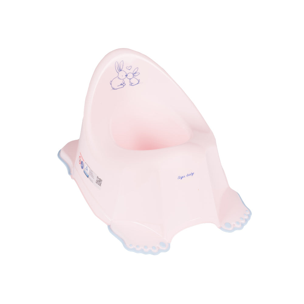 Bacio anti-derrapante B.Active Little Bunnies Pink com música