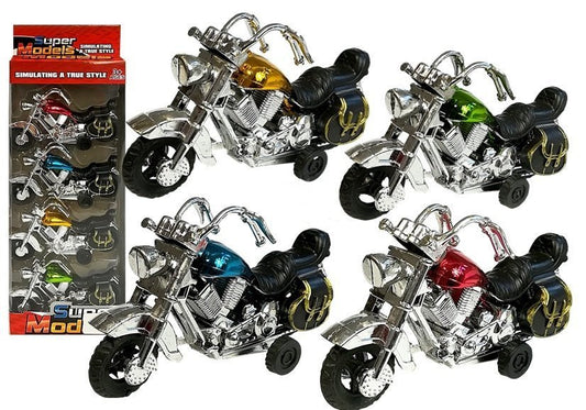 Conjunto motos em movimento 4 peças