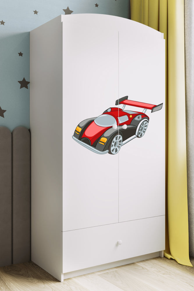 Roupeiro Kocot Kids BabyDreams Racing Car White