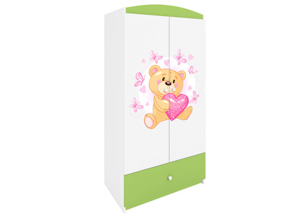 Roupeiro Kocot Kids BabyDreams Teddybear Butterflies Green