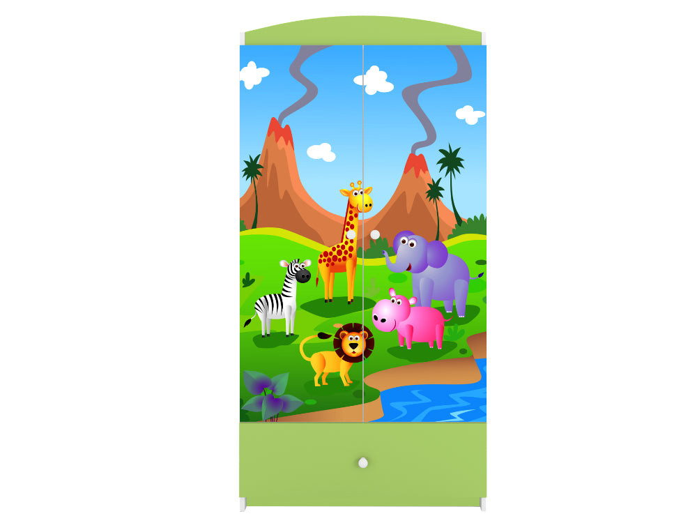 Roupeiro Kocot Kids BabyDreams Safari Green