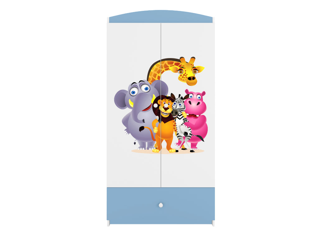 Roupeiro Kocot Kids BabyDreams Zoo Blue