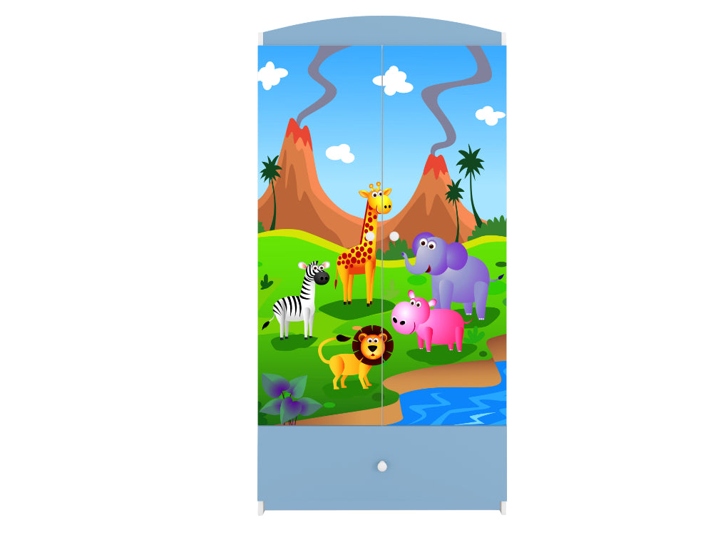 Roupeiro Kocot Kids BabyDreams Safari Blue