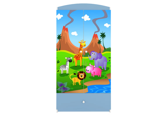 Roupeiro Kocot Kids BabyDreams Safari Blue