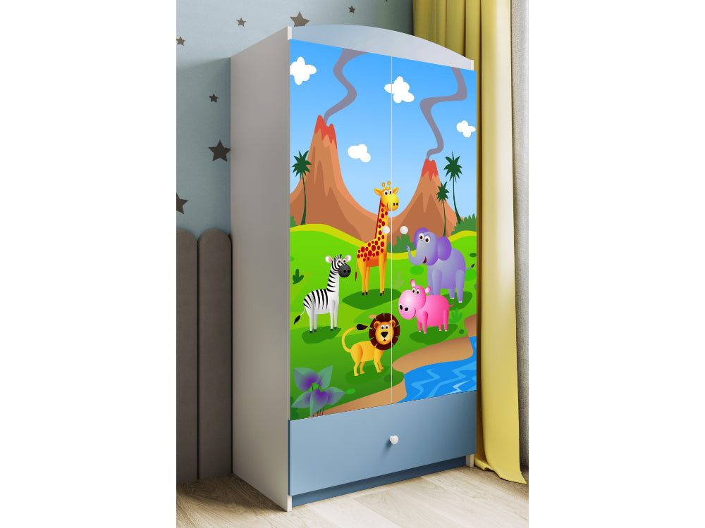 Roupeiro Kocot Kids BabyDreams Safari Blue