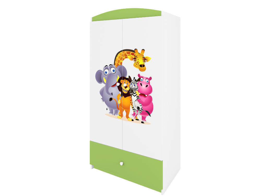 Roupeiro Kocot Kids BabyDreams Zoo Green