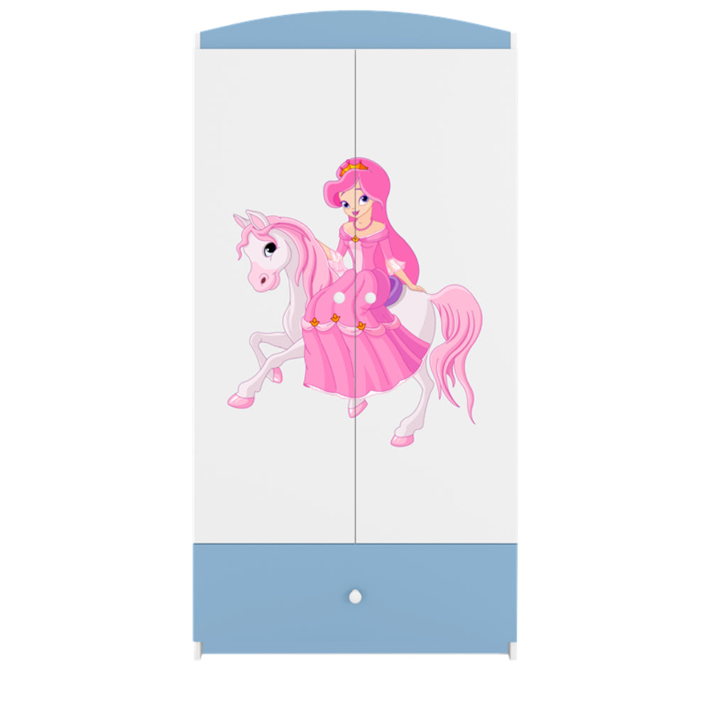 Roupeiro Kocot Kids BabyDreams Princess on Horse Blue