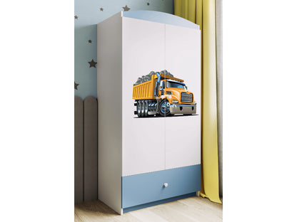 Roupeiro Kocot Kids BabyDreams Truck Blue