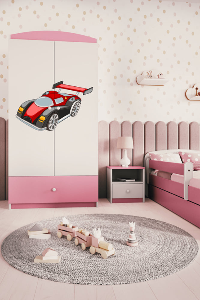 Roupeiro Kocot Kids BabyDreams Racing Car Pink