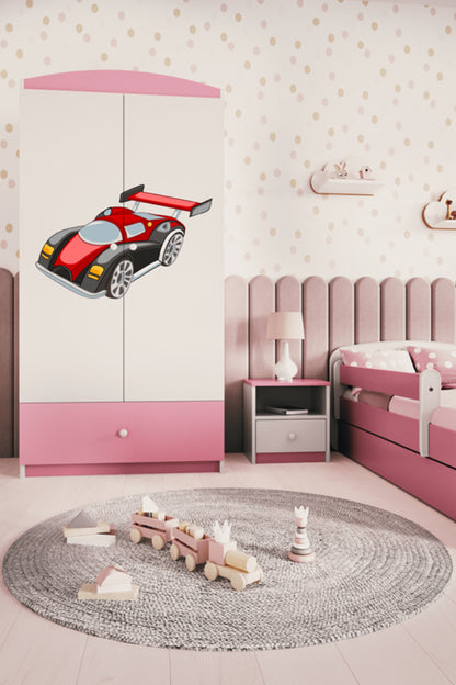 Roupeiro Kocot Kids BabyDreams Racing Car Pink