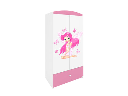 Roupeiro Kocot Kids BabyDreams Fairy Borboletas Pink