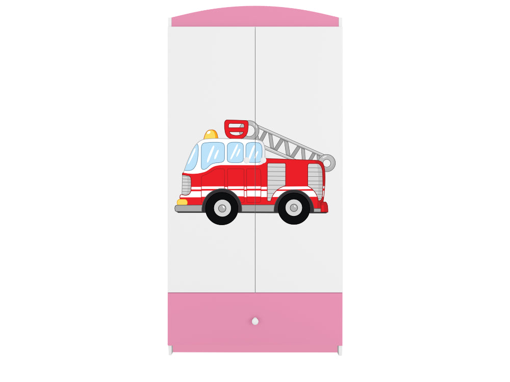 Roupeiro Kocot Kids BabyDreams Fire Brigade Pink