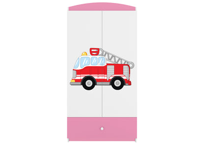 Roupeiro Kocot Kids BabyDreams Fire Brigade Pink