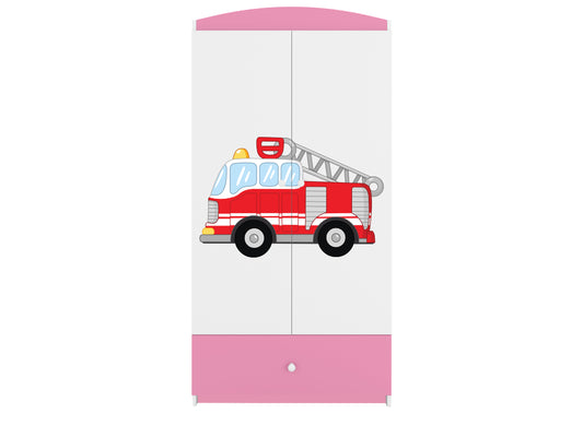 Roupeiro Kocot Kids BabyDreams Fire Brigade Pink