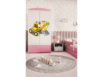 Roupeiro Kocot Kids BabyDreams Digger Pink