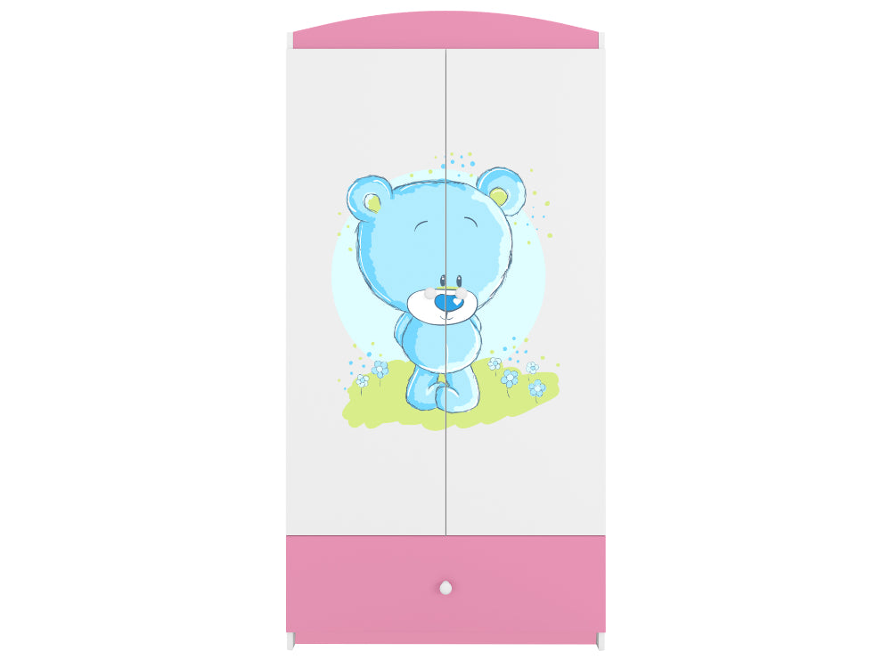 Roupeiro Kocot Kids BabyDreams Blue Teddybear Pink