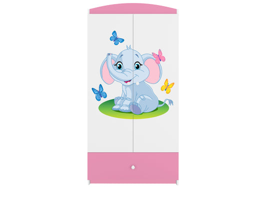 Roupeiro Kocot Kids BabyDreams Baby Elephant Pink