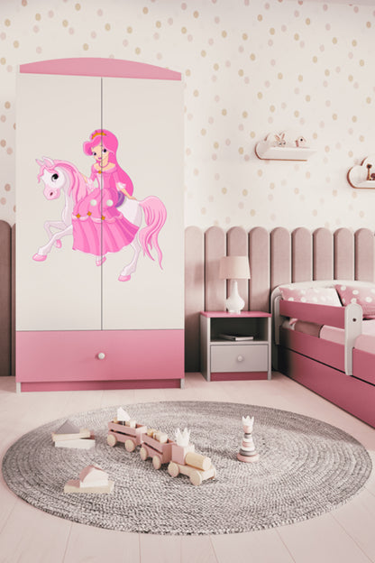 Roupeiro Kocot Kids BabyDreams Princess on Horse Pink