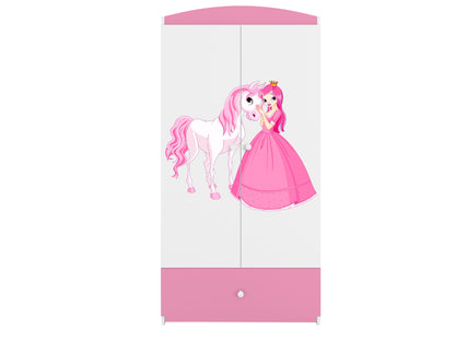 Roupeiro Kocot Kids BabyDreams Princess and Horse Pink