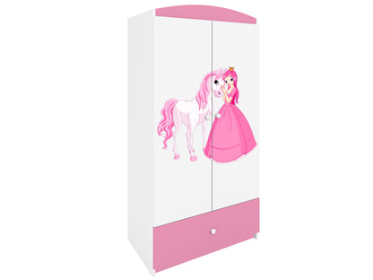 Roupeiro Kocot Kids BabyDreams Princess and Horse Pink