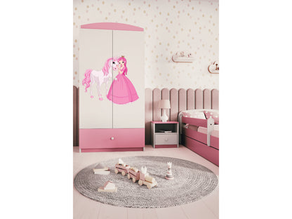 Roupeiro Kocot Kids BabyDreams Princess and Horse Pink
