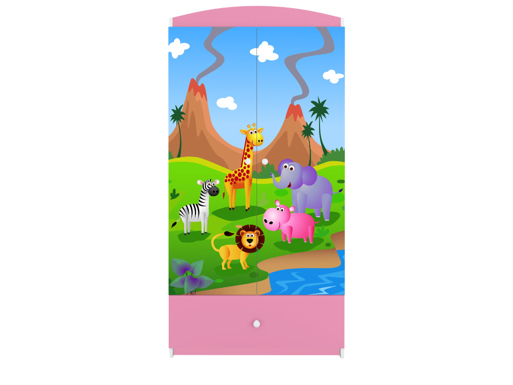 Roupeiro Kocot Kids BabyDreams Safari Pink