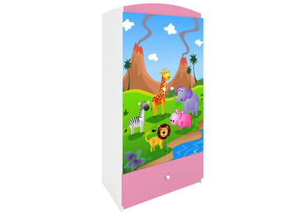 Roupeiro Kocot Kids BabyDreams Safari Pink