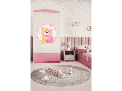 Roupeiro Kocot Kids BabyDreams Teddybear Butterflies Pink