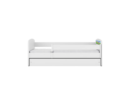 Cama 180 x 80 cm Kocot Kids BabyDreams Safari White