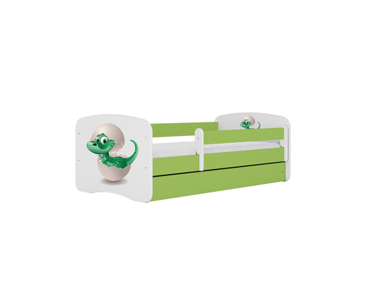 Cama 160 x 80 cm Kocot Kids BabyDreams Baby Dino Green