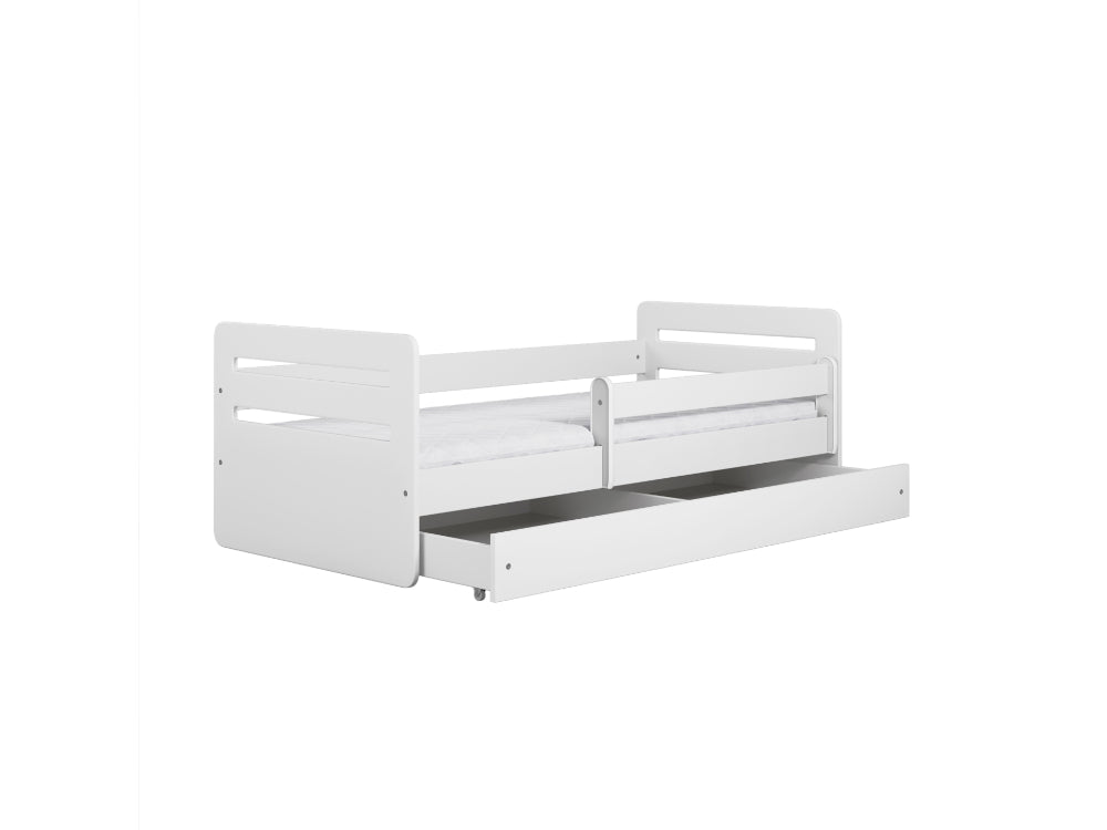 Cama 180 x 80 cm Kocot Kids com gaveta Tomi White