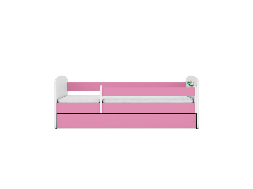 Cama 140 x 70 cm Kocot Kids BabyDreams Baby Dino Pink
