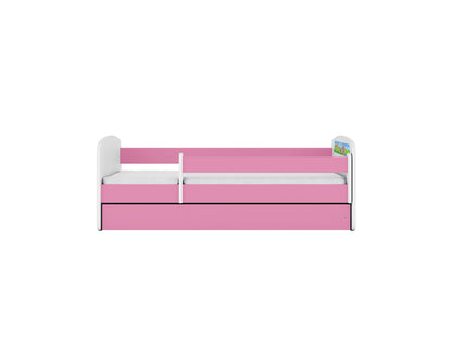 Cama 140 x 70 cm Kocot Kids BabyDreams Safari Pink