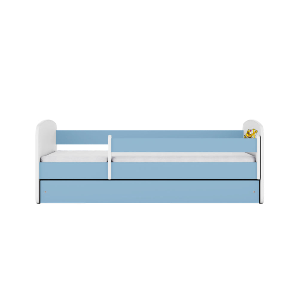 Cama 140 x 70 cm Kocot Kids com colchão BabyDreams Digger Blue