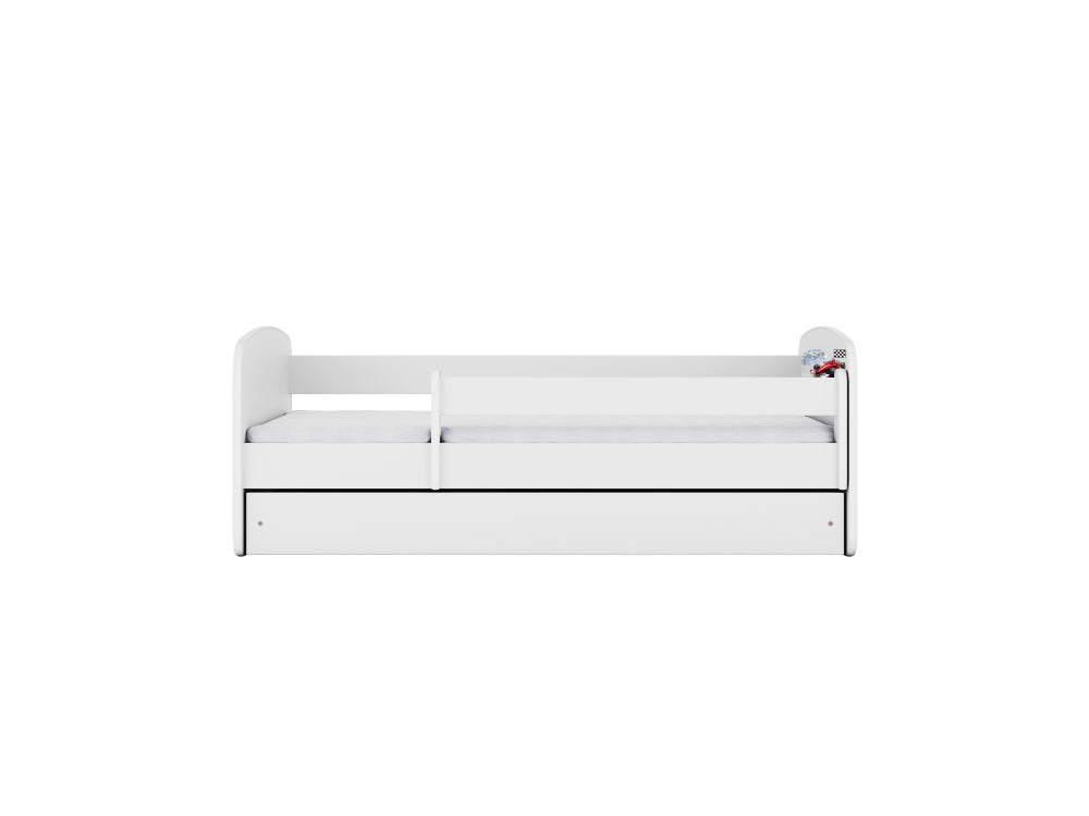 Cama 140 x 70 cm Kocot Kids com colchão BabyDreams Formula White